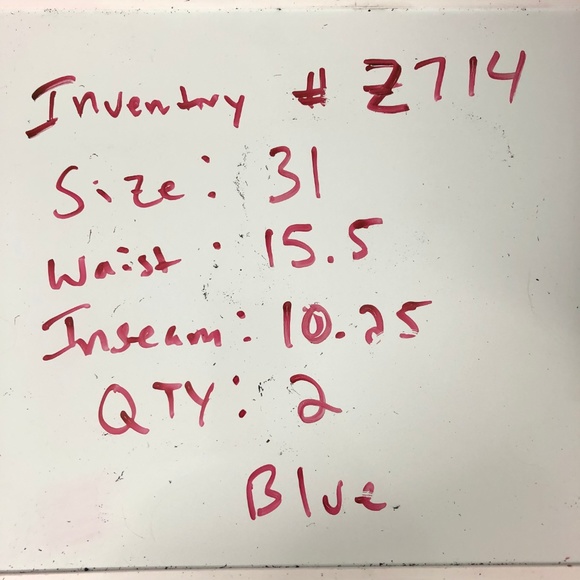 NEW Arizona Mens Blue Print Shorts Sz 31 - Picture 6 of 6